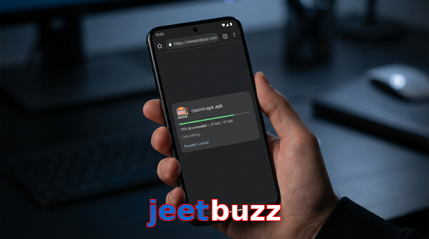 Main screen of Jeetbuzz apk page for PK players